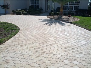 Modern Paver Driveway, New Port Richey, FL